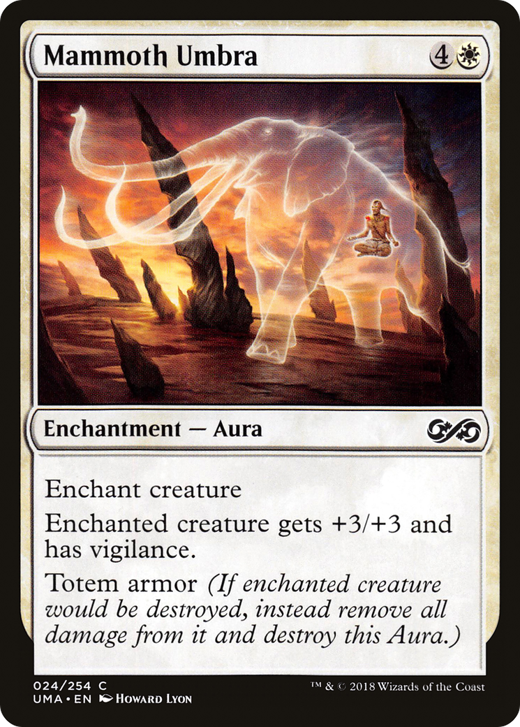 Mammoth Umbra (UMA-024) [Ultimate Masters] Foil MTG Single Wizards of the Coast