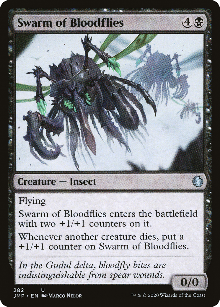 Swarm of Bloodflies (JMP-282) [Jumpstart] MTG Single Wizards of the Coast