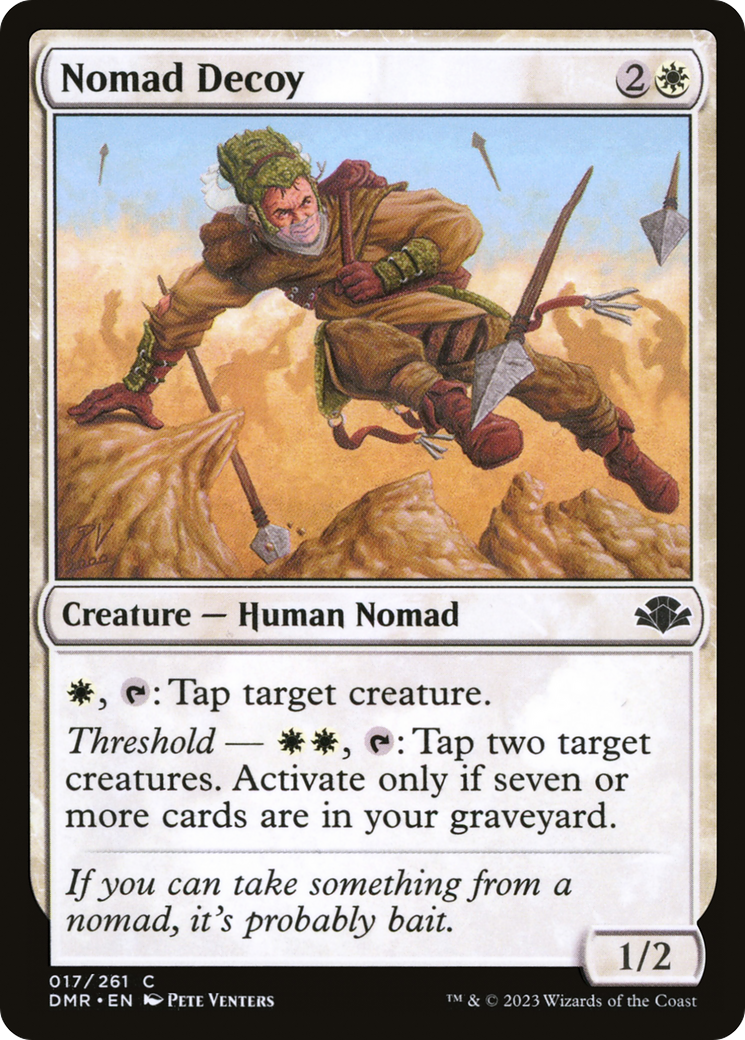 Nomad Decoy (DMR-017) [Dominaria Remastered] MTG Single Wizards of the Coast