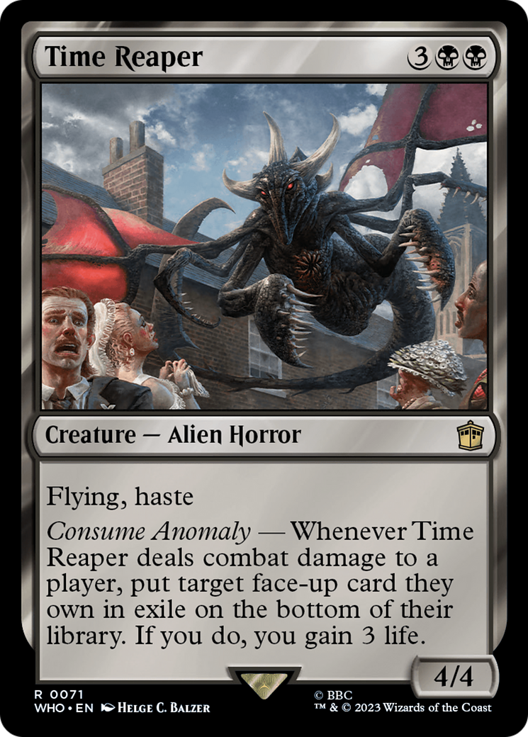 Time Reaper (WHO-071) [Doctor Who] MTG Single Wizards of the Coast