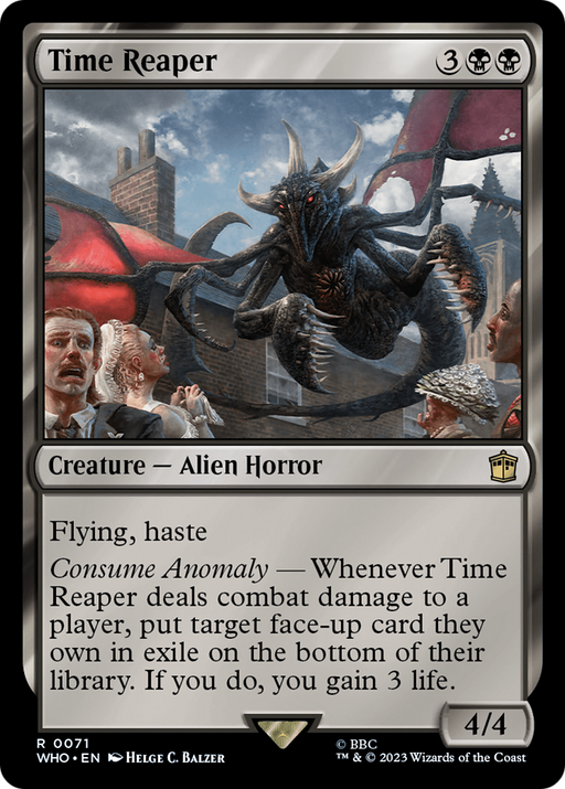 Time Reaper (WHO-071) [Doctor Who] MTG Single Wizards of the Coast
