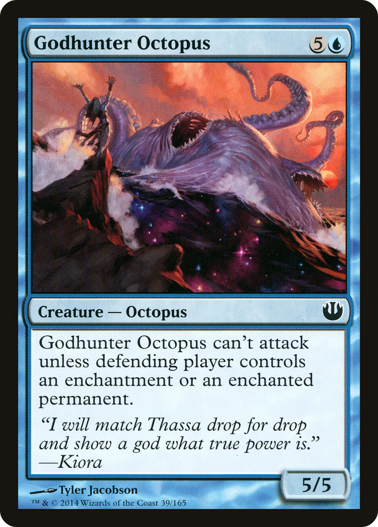 Godhunter Octopus (JOU-039) [Journey into Nyx] Foil MTG Single Wizards of the Coast