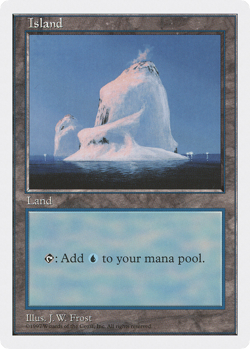 Island (437) (5ED-437) [Fifth Edition] MTG Single Wizards of the Coast
