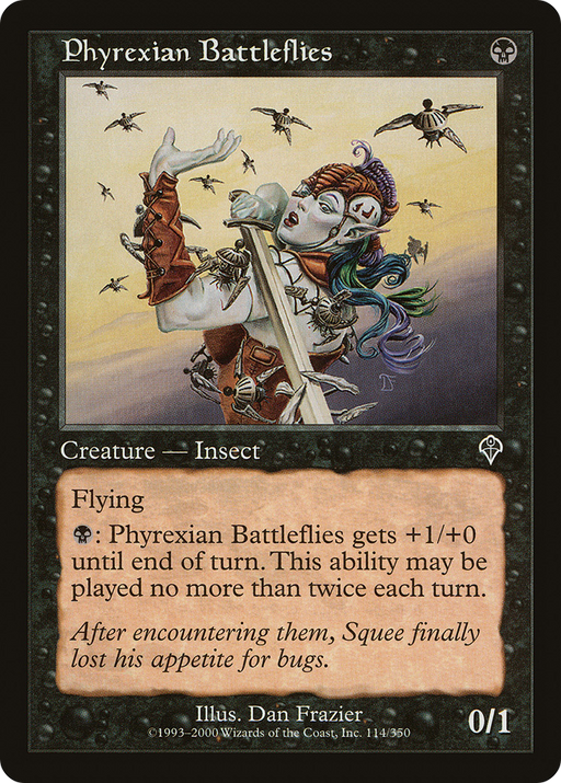 Phyrexian Battleflies (INV-114) [Invasion] Foil MTG Single Wizards of the Coast