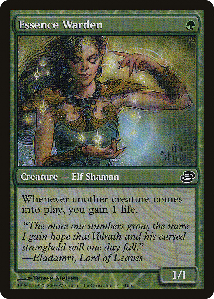 Essence Warden (PLC-145) [Planar Chaos] (colorshifted) Foil MTG Single Wizards of the Coast