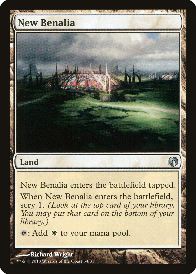 New Benalia (DDL-034) [Misc] Duel Decks: Heroes vs. Monsters MTG Single Wizards of the Coast