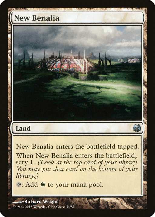 New Benalia (DDL-034) [Misc] Duel Decks: Heroes vs. Monsters MTG Single Wizards of the Coast