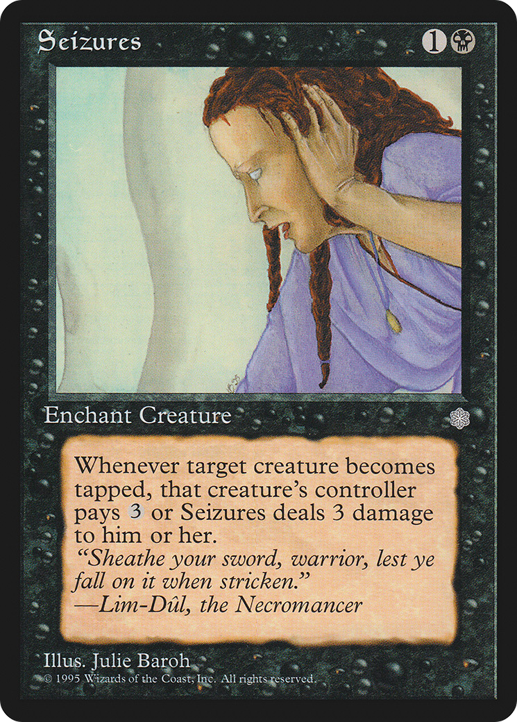 Seizures (ICE-159) [Ice Age] MTG Single Wizards of the Coast