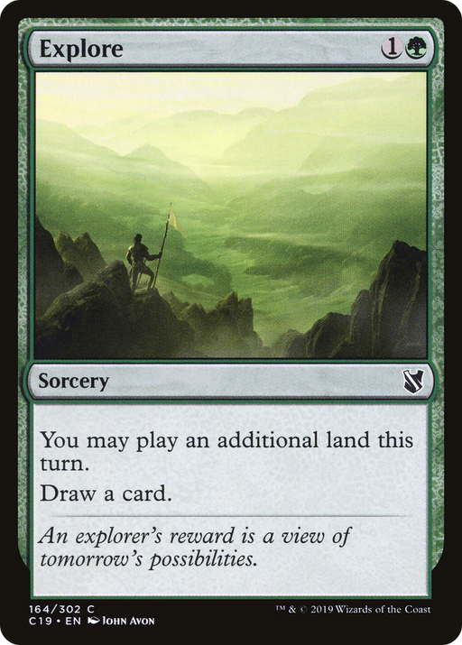 Explore (C19-164) [Commander 2019] MTG Single Wizards of the Coast