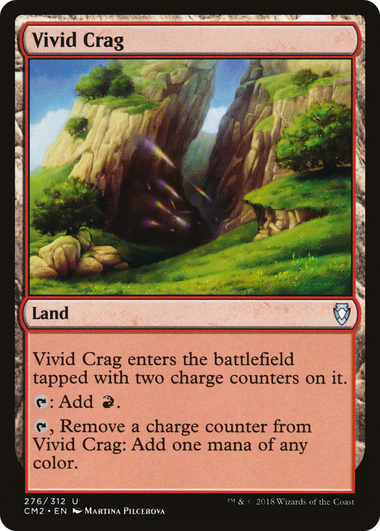 Vivid Crag (CM2-276) [Commander Anthology Volume II] MTG Single Wizards of the Coast
