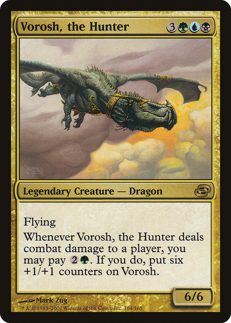 Vorosh, the Hunter (PLC-164) [Planar Chaos] Foil MTG Single Planar Chaos