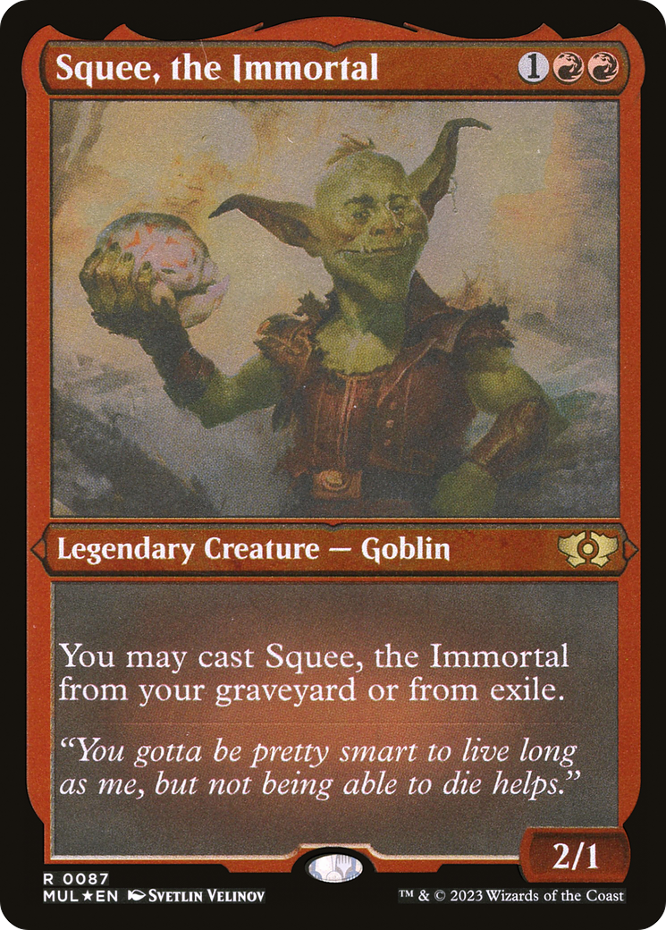 Squee, the Immortal (MUL-087) [Multiverse Legends] Foil MTG Single Multiverse Legends