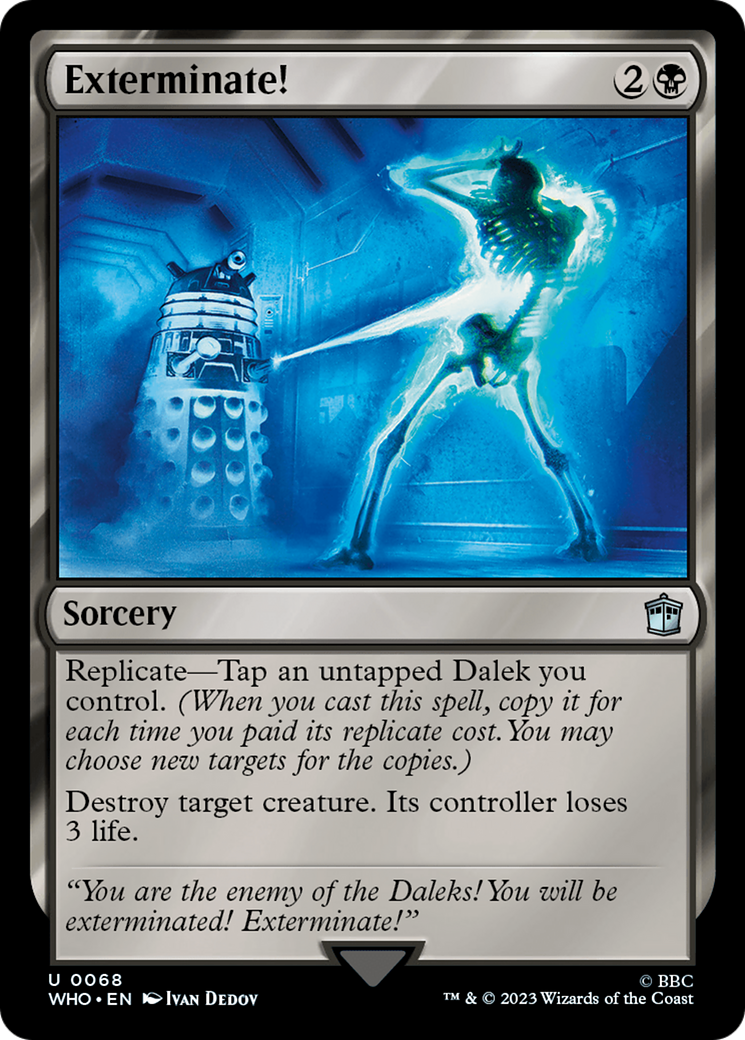 Exterminate! (WHO-068) [Doctor Who] MTG Single Wizards of the Coast