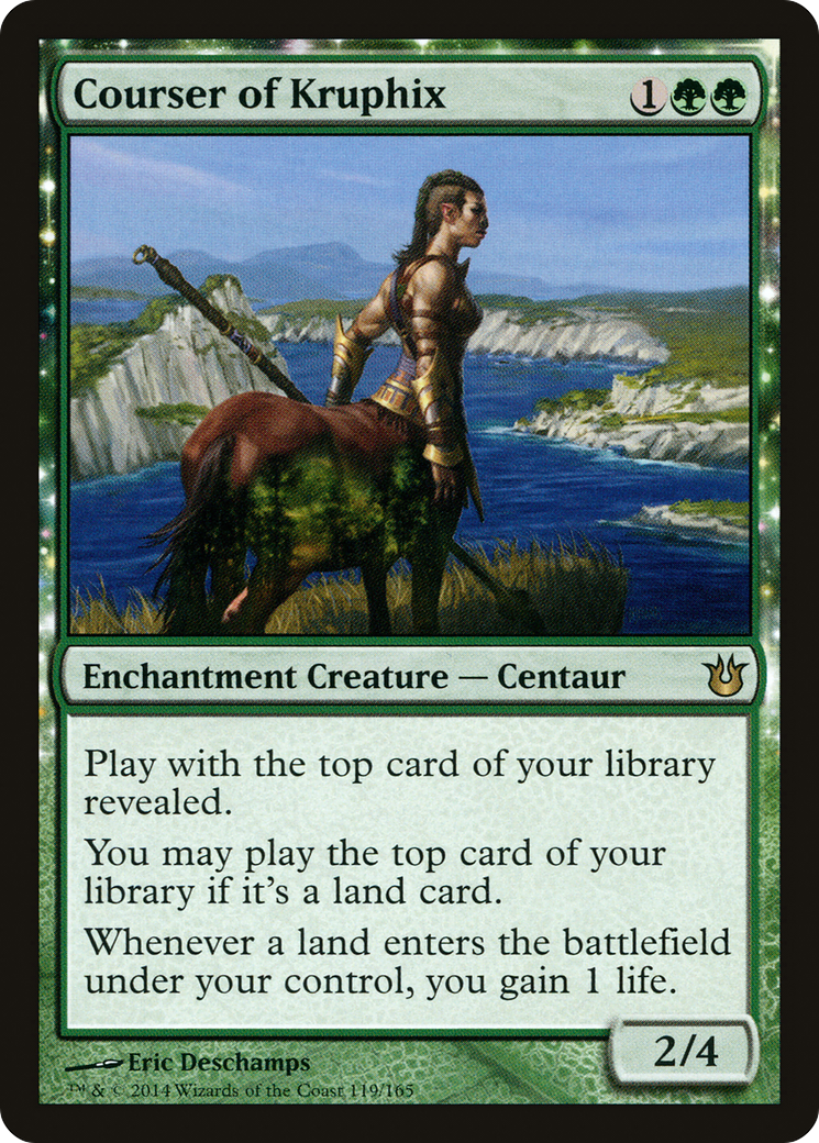 Courser of Kruphix (BNG-119) [Born of the Gods] MTG Single Wizards of the Coast