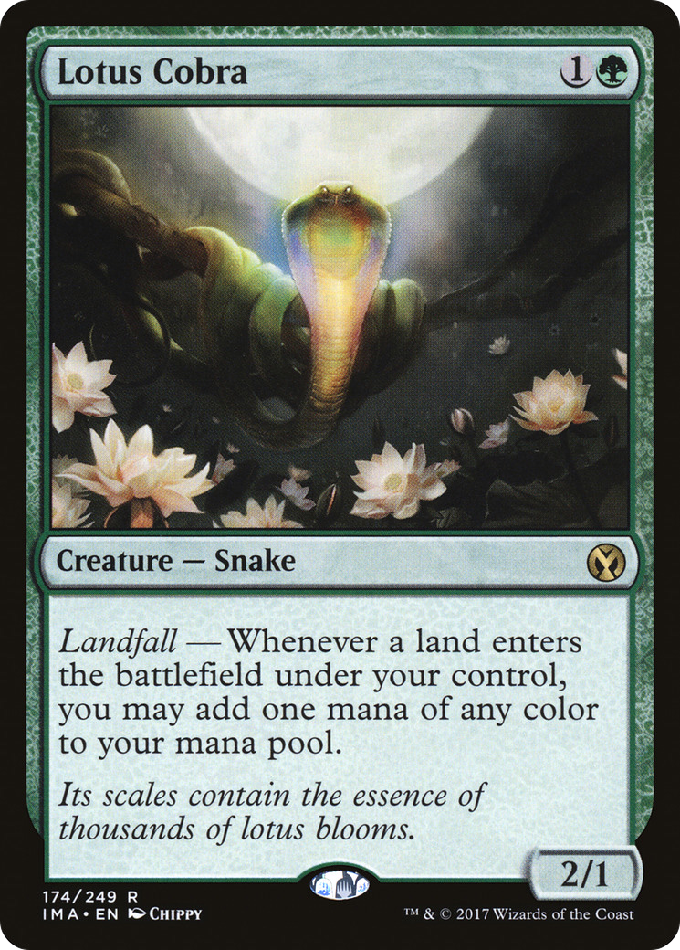 Lotus Cobra (IMA-174) [Iconic Masters] Foil MTG Single Wizards of the Coast