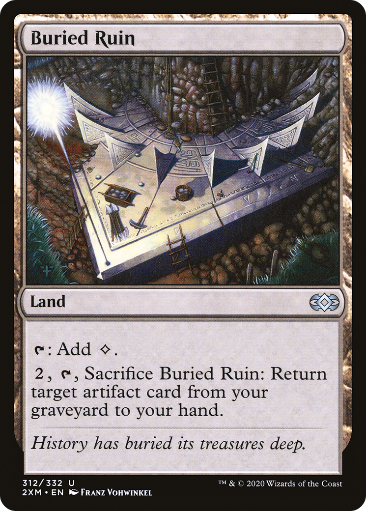 Buried Ruin (2XM-312) [Double Masters] MTG Single Wizards of the Coast
