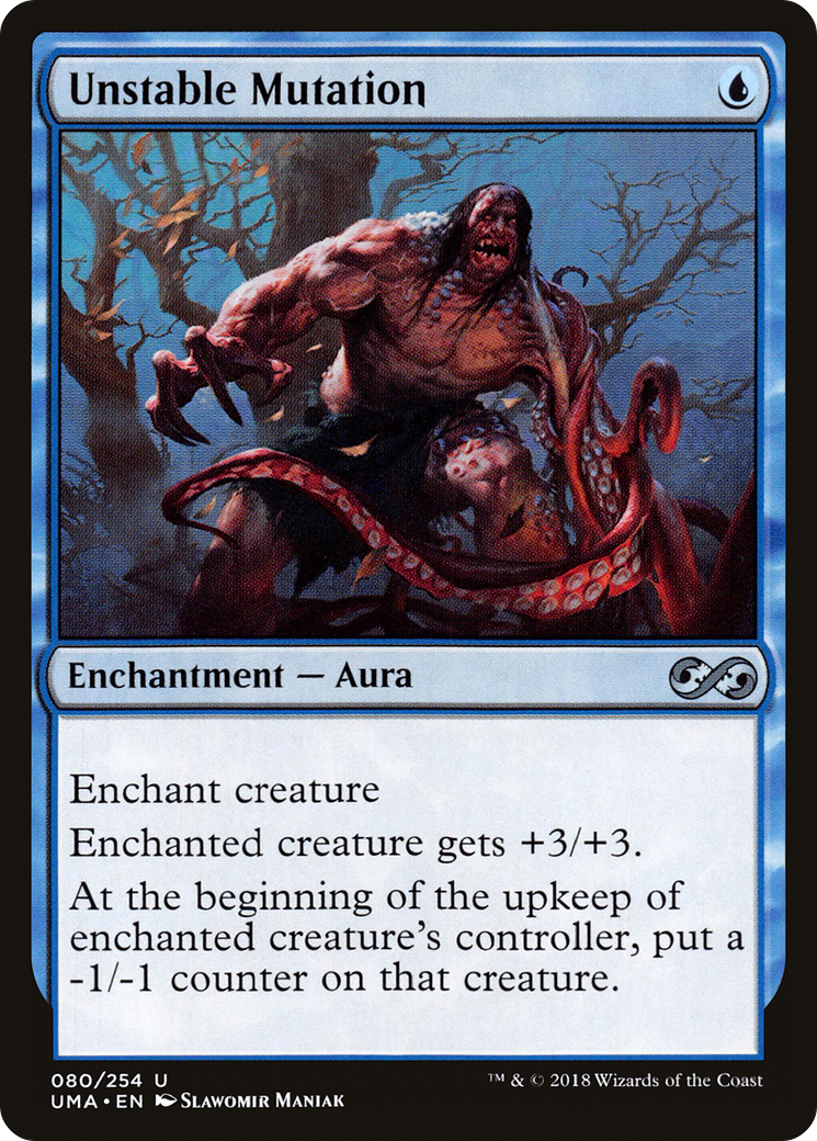 Unstable Mutation (UMA-080) [Ultimate Masters] Foil MTG Single Wizards of the Coast