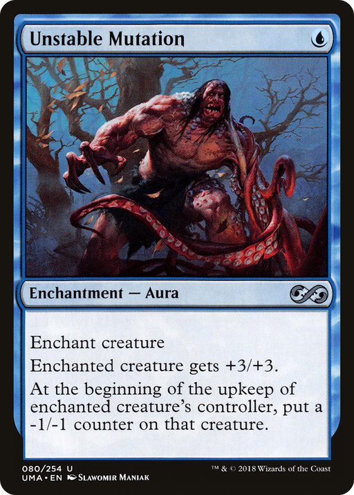 Unstable Mutation (UMA-080) [Ultimate Masters] Foil MTG Single Wizards of the Coast