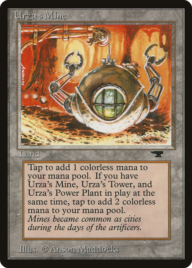 Urza's Mine (Clawed Sphere) (ATQ-) [Oldschool] Antiquities MTG Single Wizards of the Coast