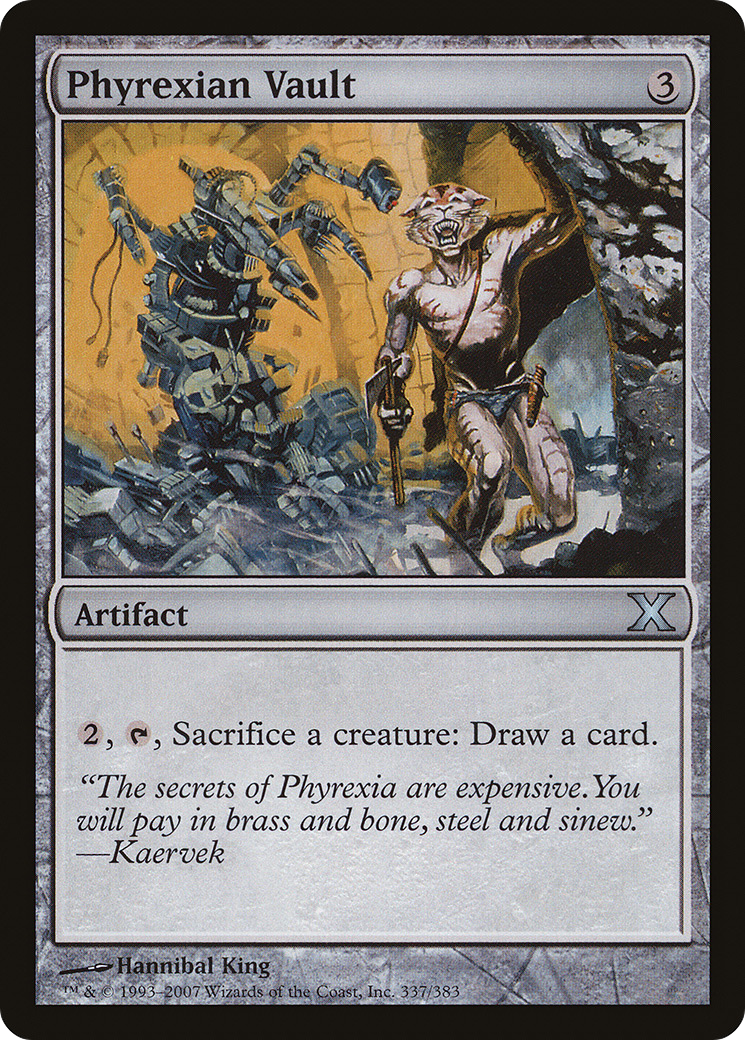 Phyrexian Vault (10E-337) [Tenth Edition] MTG Single Wizards of the Coast