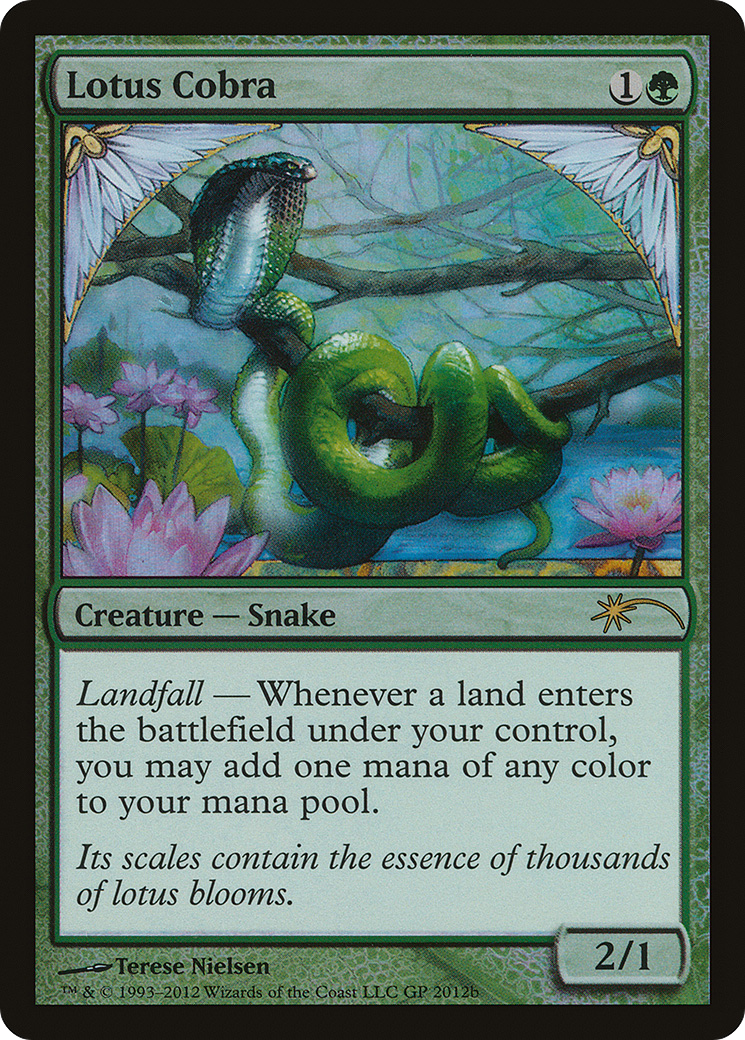 Lotus Cobra (GPP-) [Misc] Grand Prix Promos Foil MTG Single Wizards of the Coast