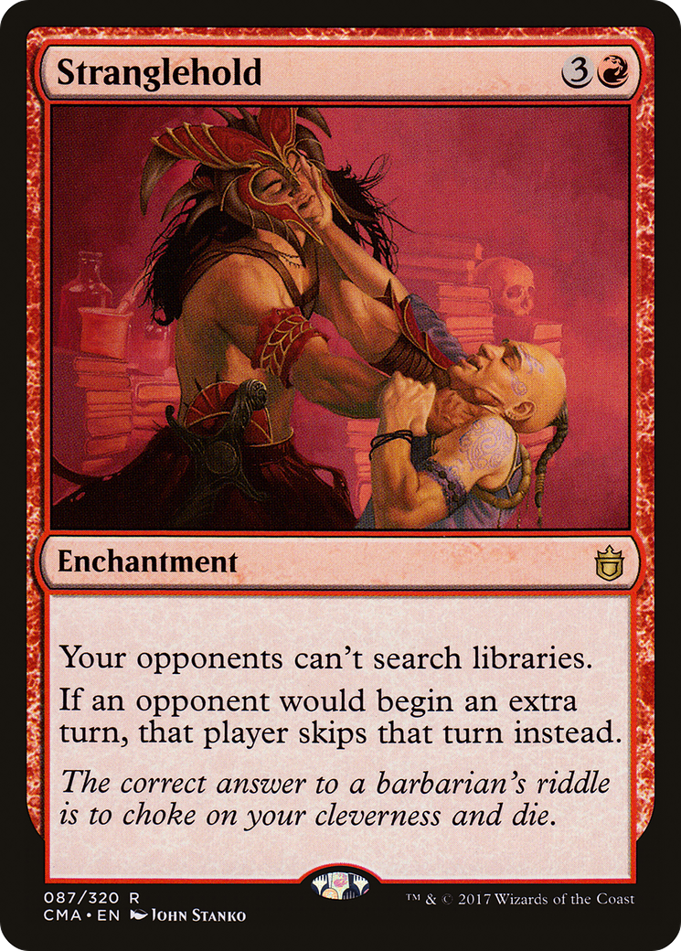 Stranglehold (CMA-087) [Commander Anthology] MTG Single Wizards of the Coast