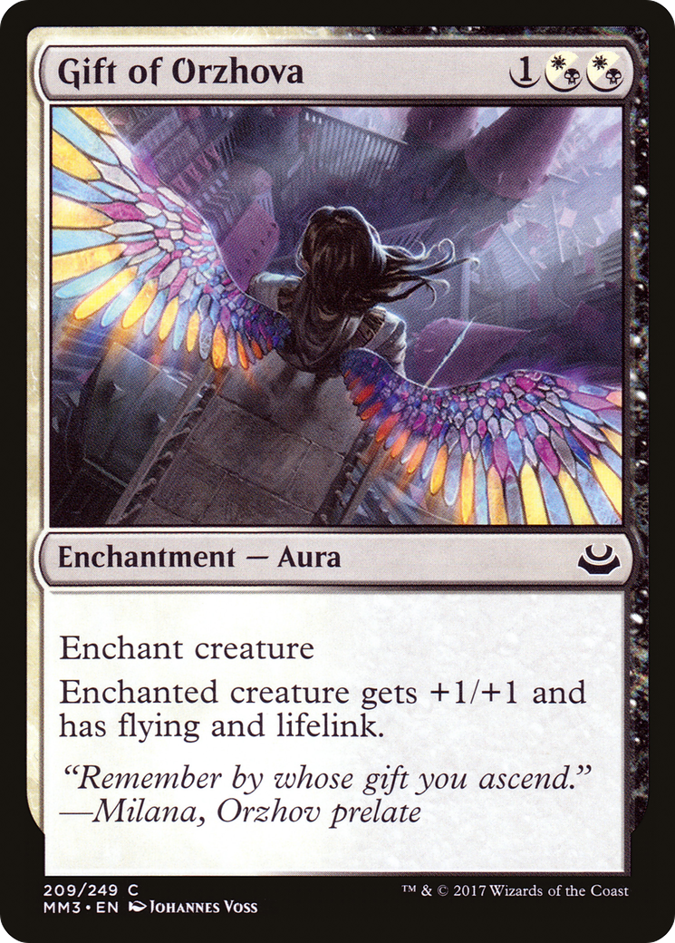 Gift of Orzhova (MM3-209) [Modern Masters 2017] Foil MTG Single Modern Masters 2017