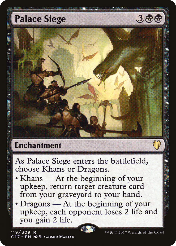 Palace Siege (C17-119) [Commander 2017] MTG Single Wizards of the Coast