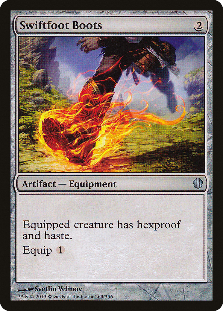 Swiftfoot Boots (C13-263) [Commander 2013] MTG Single Wizards of the Coast