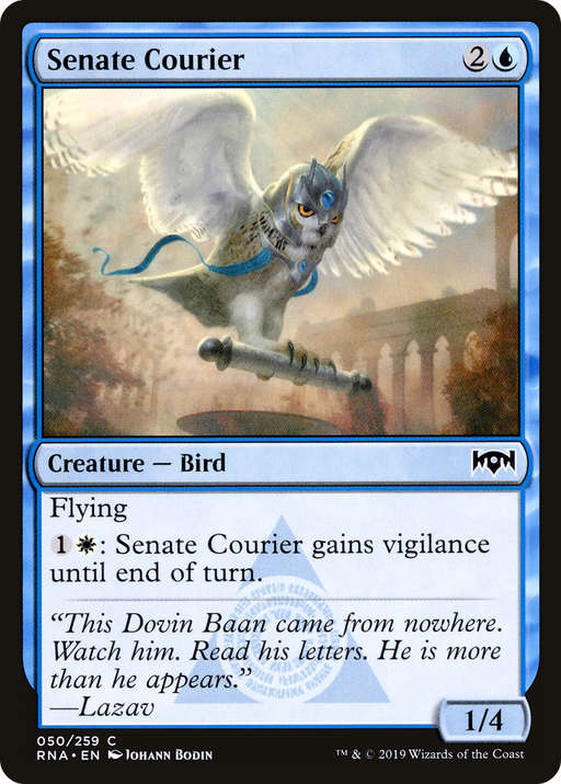 Senate Courier (RNA-050) [Ravnica Allegiance] MTG Single Wizards of the Coast
