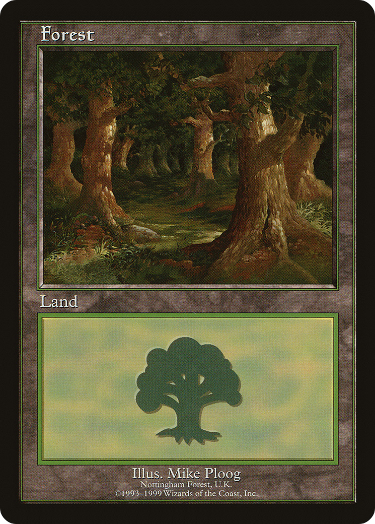 Forest - Nottingham (EURO-011) [Misc] European Land Program MTG Single Wizards of the Coast