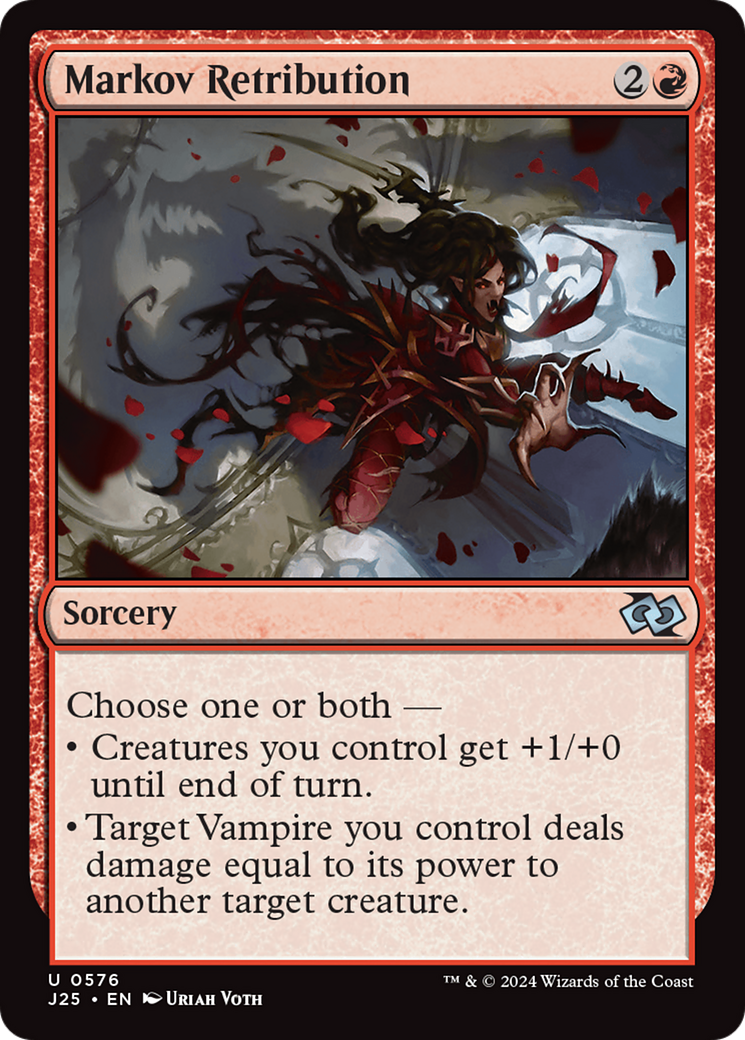 Markov Retribution (J25-576) [Foundations Jumpstart] MTG Single Wizards of the Coast