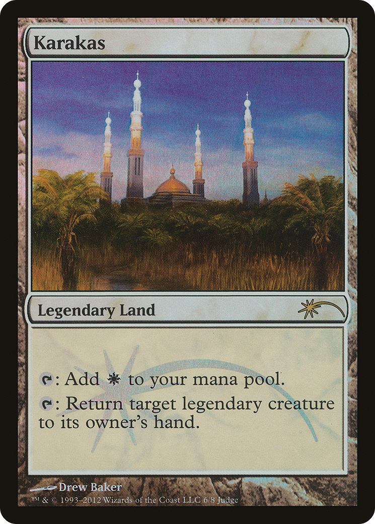 Karakas (JDG-006) [Misc] Judge Gift Cards 2012 Foil MTG Single Wizards of the Coast