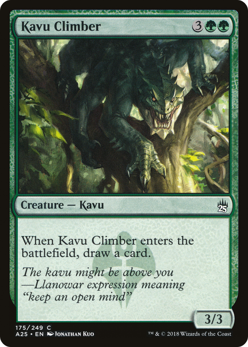 Kavu Climber (A25-175) [Masters 25] MTG Single Wizards of the Coast