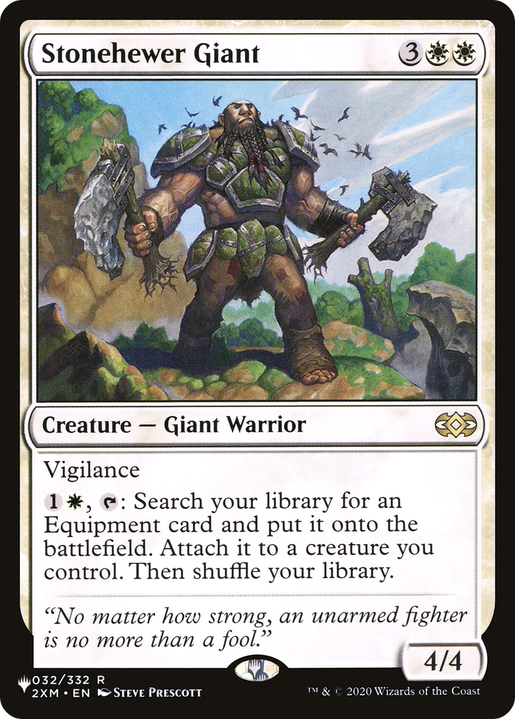 Stonehewer Giant (LIST-032/332) [Mystery Booster] The List MTG Single Wizards of the Coast
