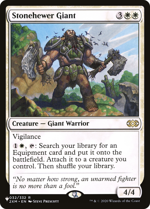 Stonehewer Giant (LIST-032/332) [Mystery Booster] The List MTG Single Wizards of the Coast