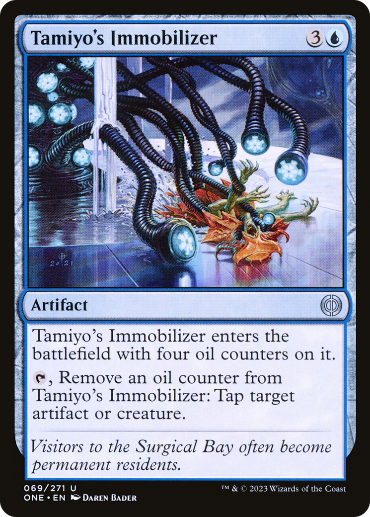 Tamiyo's Immobilizer (ONE-069) [Phyrexia: All Will Be One] Foil MTG Single Wizards of the Coast