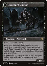 Graveyard Trespasser (MID-104) [Innistrad: Midnight Hunt] Foil MTG Single Wizards of the Coast