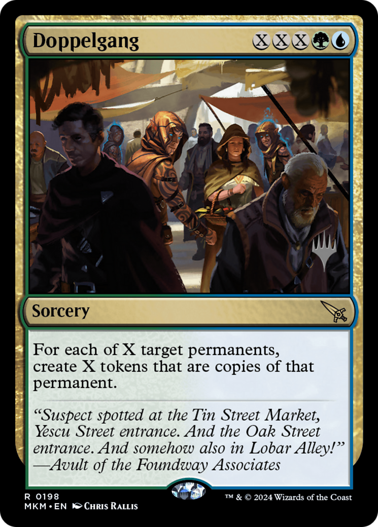 Doppelgang (PPMKM-198) [Murders at Karlov Manor Promos] MTG Single Wizards of the Coast