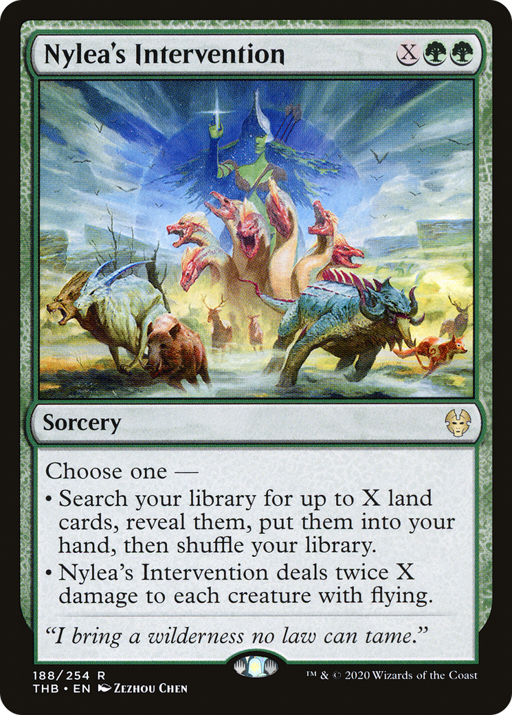 Nylea's Intervention (THB-188) [Theros Beyond Death] MTG Single Wizards of the Coast