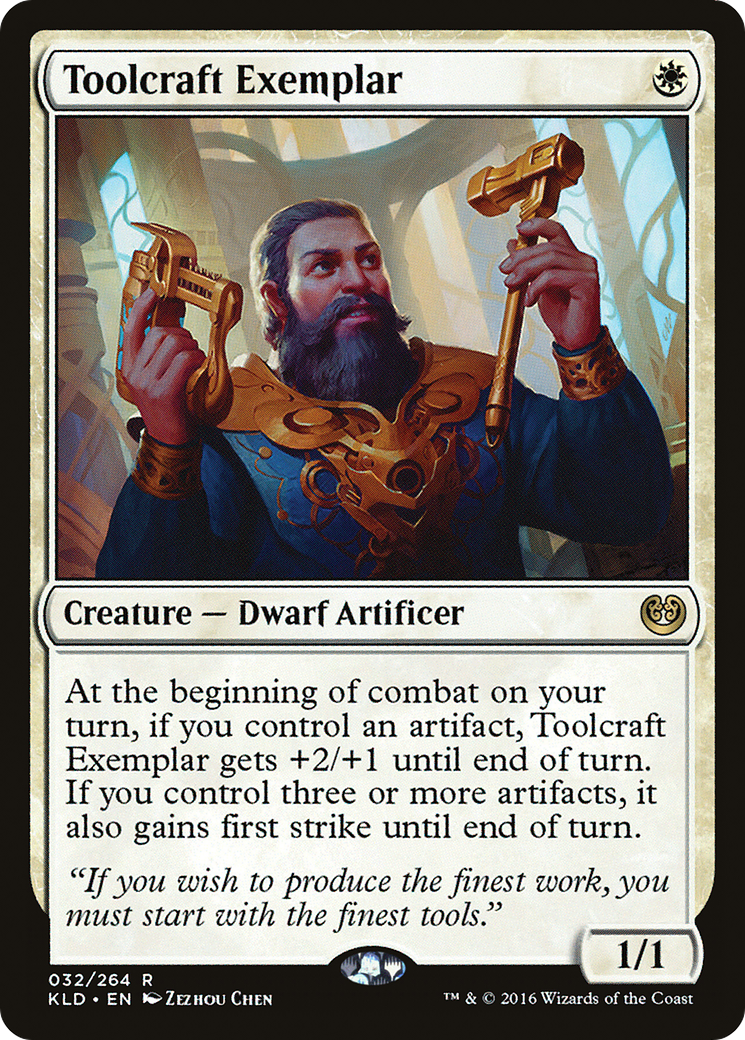 Toolcraft Exemplar (KLD-032) [Kaladesh] MTG Single Wizards of the Coast