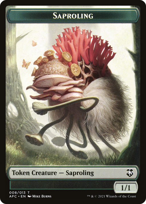 Saproling (TAFC-008) [Tokens] Forgotten Realms Commander Tokens MTG Single Wizards of the Coast