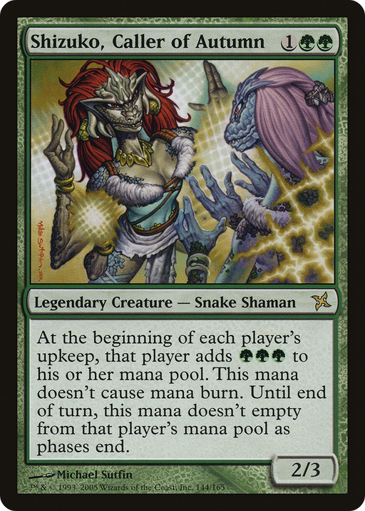 Shizuko, Caller of Autumn (BOK-144) [Betrayers of Kamigawa] MTG Single Wizards of the Coast