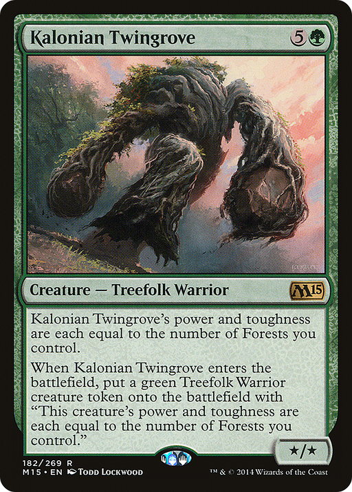 Kalonian Twingrove (M15-182) [Magic 2015] MTG Single Wizards of the Coast