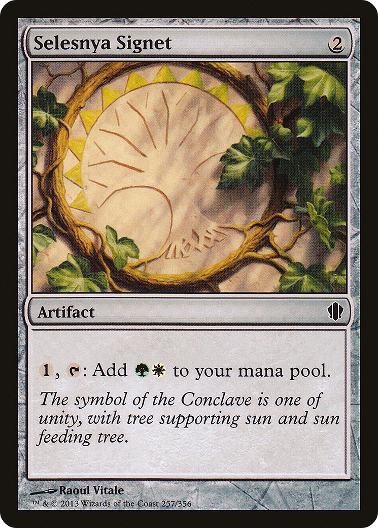 Selesnya Signet (C13-257) [Commander 2013] MTG Single Wizards of the Coast