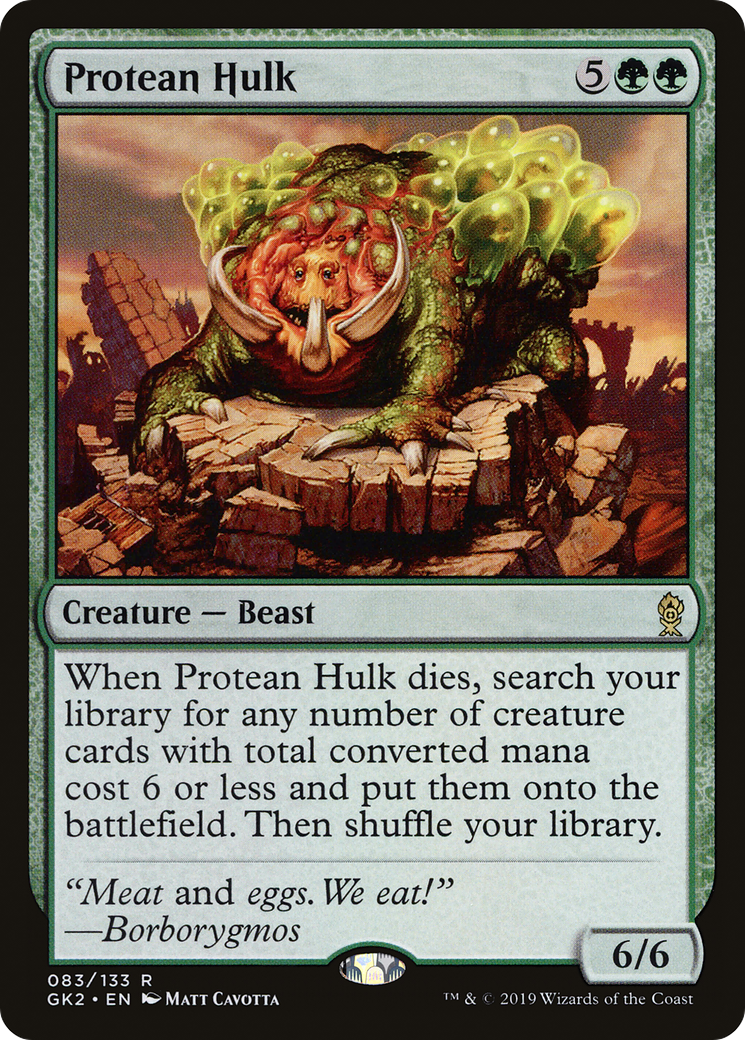 Protean Hulk (GK2-083) [Misc] RNA Guild Kit MTG Single Wizards of the Coast