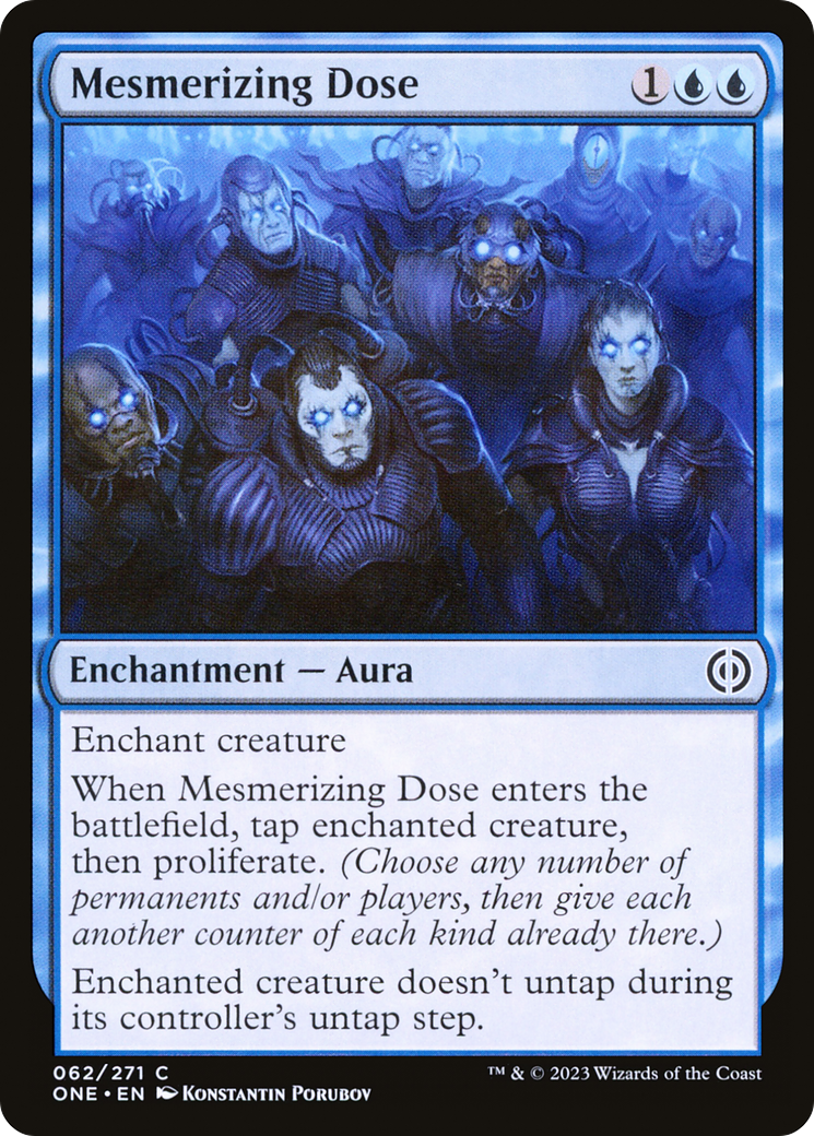 Mesmerizing Dose (ONE-062) [Phyrexia: All Will Be One] Foil MTG Single Wizards of the Coast