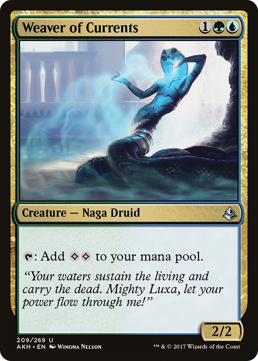Weaver of Currents (AKH-209) [Amonkhet] MTG Single Wizards of the Coast