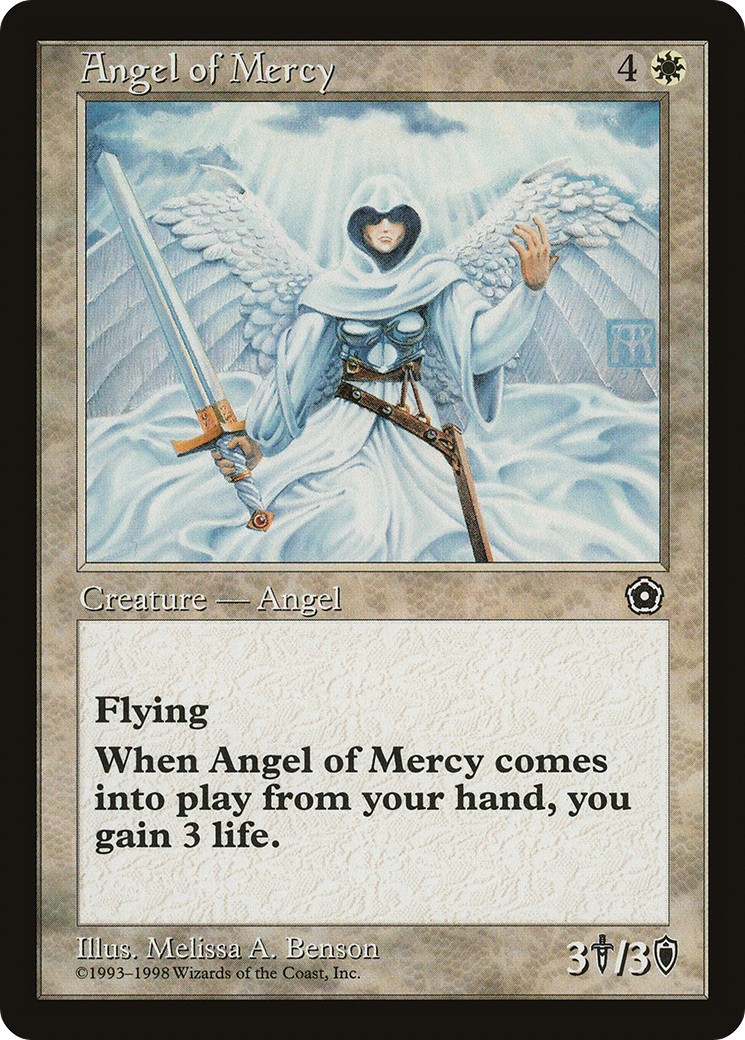 Angel of Mercy (P02-) [Misc] Portal Second Age MTG Single Wizards of the Coast