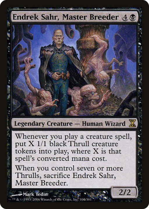 Endrek Sahr, Master Breeder (TSP-106) [Time Spiral] MTG Single Wizards of the Coast